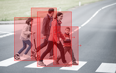 长运平台登录行人方向标注